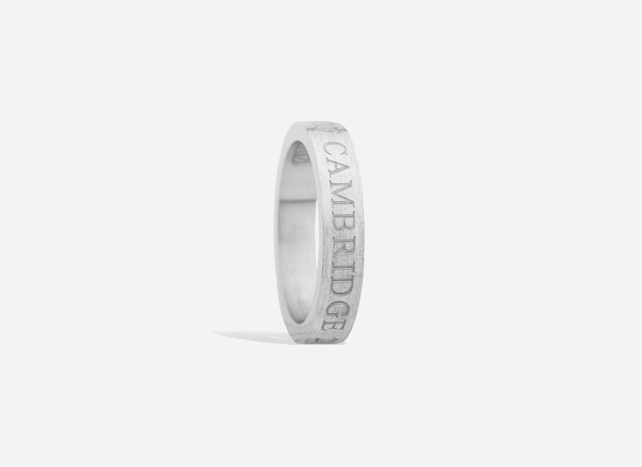 Classic Band in Sterling Silver, 4mm