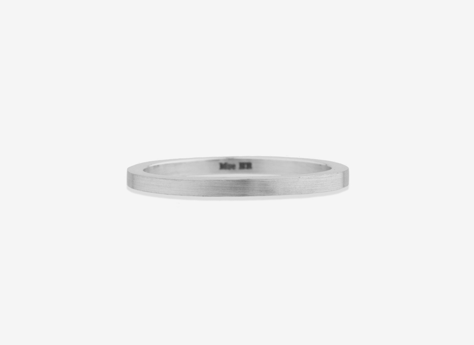 Band 1.5mm or 2.0mm, Sterling Silver