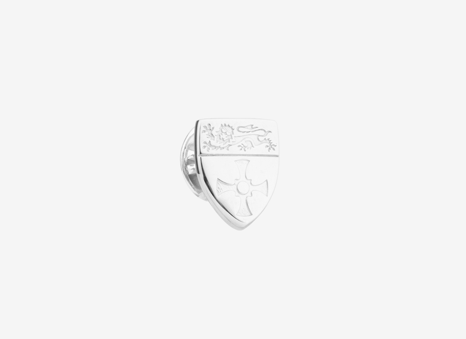 Arp Lapel Pin, Sterling Silver