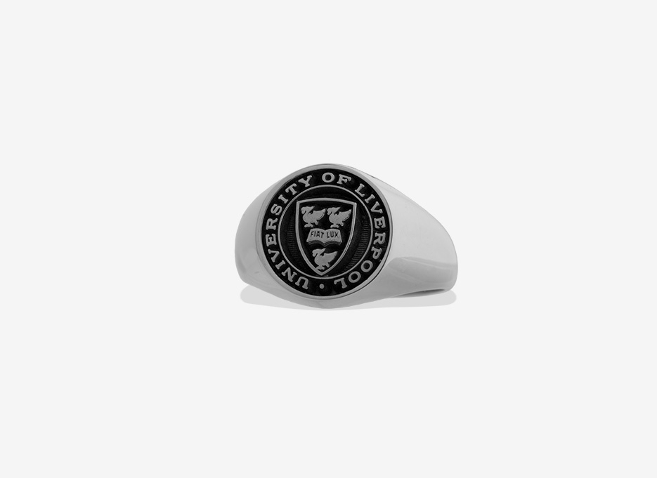 Classic Signet in Sterling Silver, 13mm